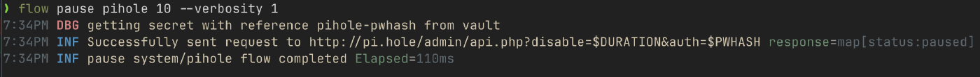 PiHole Executable Logs